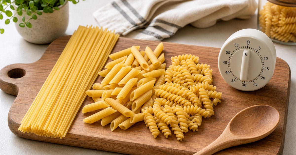 Hoe lang duurt het om pasta te koken?